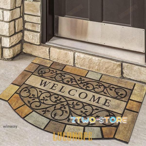 爆買【商品説明】丈夫で水はけの良いココヤシの玄関マットです。ガーデニングや雨の日の靴底についた泥も足踏みをすればすっきり落ちてくれます。屋内、屋外でお使いいただける玄関マットです。【サイズ】60*90cm【カラー】写真通り【素材】ココ繊維 ...