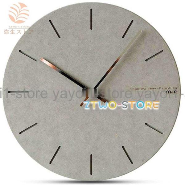 壁掛け時計 おしゃれ 北欧 連続秒針 静音 シンプル モダン フレーム