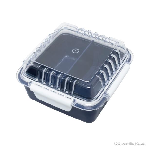 スクエアランチボックス 弁当箱 四角 深型 エソール ブ