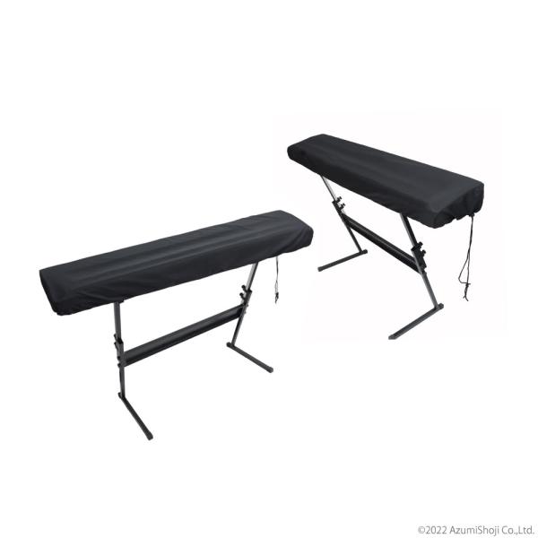 【しっかりカバー】大切なピアノをホコリや水などからしっかりカバーします。傷や汚れをつけません。【サイズ調節可能】サイズ調節できる紐がついているのでサイズ調節が可能でしっかりとピアノを包み込みます。【インテリアの邪魔をしない】黒1色でシンプル...