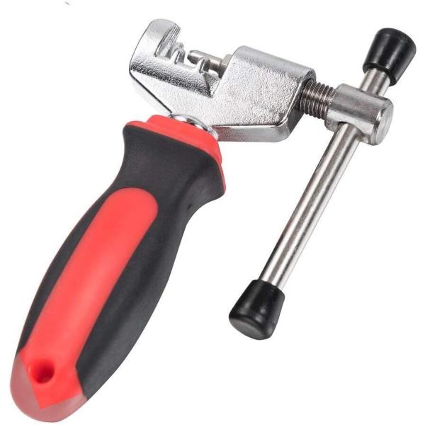 グリップが握りやすく、チェーンの切断が簡単です。コンパクトで使い勝手の良い自転車修理ツール、チェーンカッターです7~11速対応チェーンに幅広く対応しています。また、チェーン交換時にチェーンを固定するチェーンフックを付属しております。サイクリ...