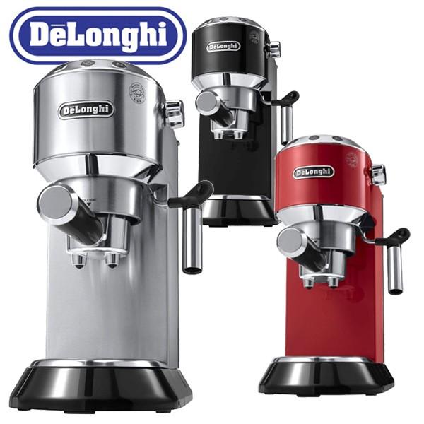 【今だけポイント2倍！】デロンギ デディカ エスプレッソ・カプチーノメーカー メタルシルバー EC680M｜zumi