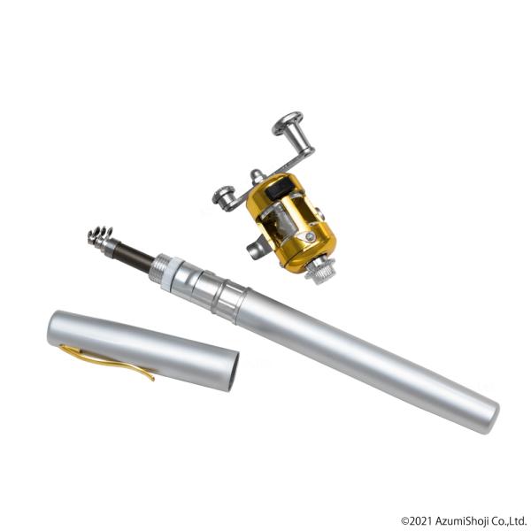 ペン型携帯釣り竿 海釣り 川釣り 魚釣り コンパクトロッド リール付 シルバー Buyee Buyee Japanese Proxy Service Buy From Japan Bot Online