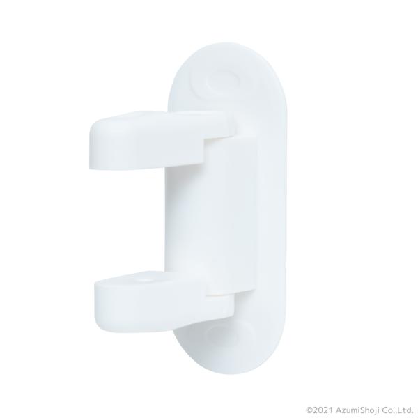 目を離した隙に赤ちゃんがドアを開けるのを防ぎます◎ドアノブを挟む形で設置し、ドアノブの動きをしっかりと固定します。ボタンを押しながら左右にスライドすることでロックが解除でき、ドアノブを動かすことができます！片手でロック解除できるので片手がふ...