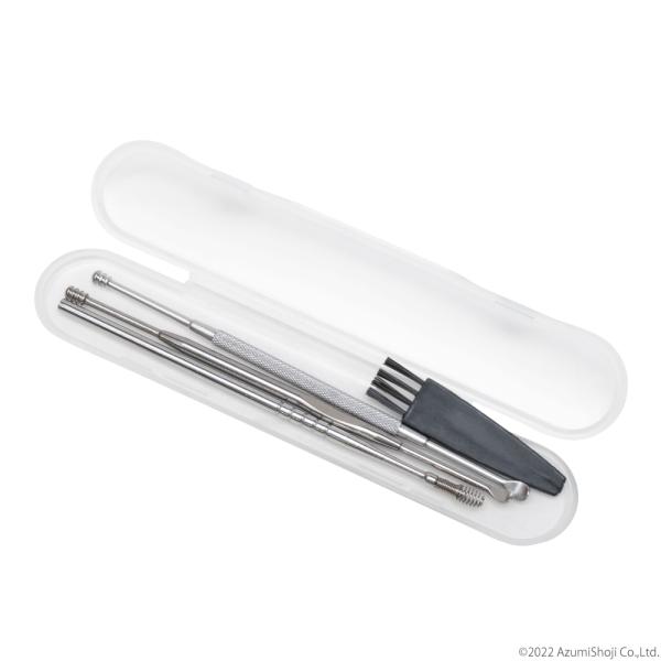 【万能】あらゆる耳垢に対応した耳かきセット♪スプーン型、コイル型、スパイラル型の耳かきセット！！【コイル型】湿・乾型耳垢に！ネジ型の先端凹凸で、耳垢をこそぎ落します。【スパイラル型】湿型耳垢に！外耳道の内壁に沿って、耳かきヘッドを円を描くよ...