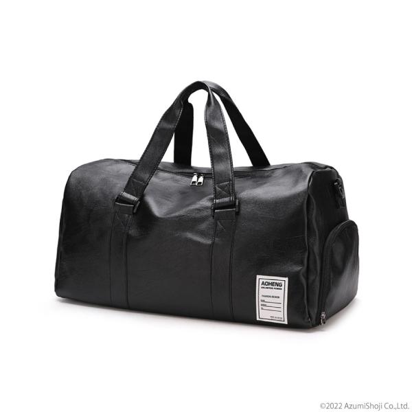【ショルダーバッグとしても◎】ゴルフ、旅行、ジム、スポーツ、修学旅行等色々な用途にお使いになれるボストンバッグ。【シューズポケット付】サイドのファスナーを開けるとメイン収納部とは分かれて収納でき、汚れを気にせず靴の出し入れができます。【防撥...