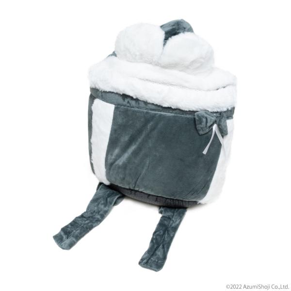 【もこもこペットキャリーバッグ】通院・お出掛けお散歩に！抱っこ感覚でペットを入れられるもこもこペットキャリーバッグです。【肌触りが良いもこもこ素材】厚手の柔らかい素材は、ペットの肌にも優しく、内側の暖かい空気を逃しにくい仕様です。高い保温性...