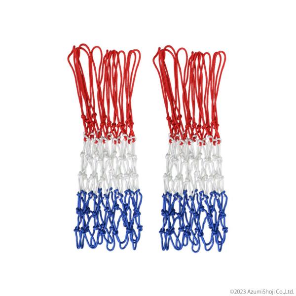 【取付】リングのフックに掛けるだけの簡単取り付け！【兼用】屋内でも屋外でもどちらでもご利用いただけます！【見た目】トリコロールカラーになっているので夜に照明の下でプレーする際や遠くからでも見やすくなっています！【注意】取り付ける際ゴールが高...