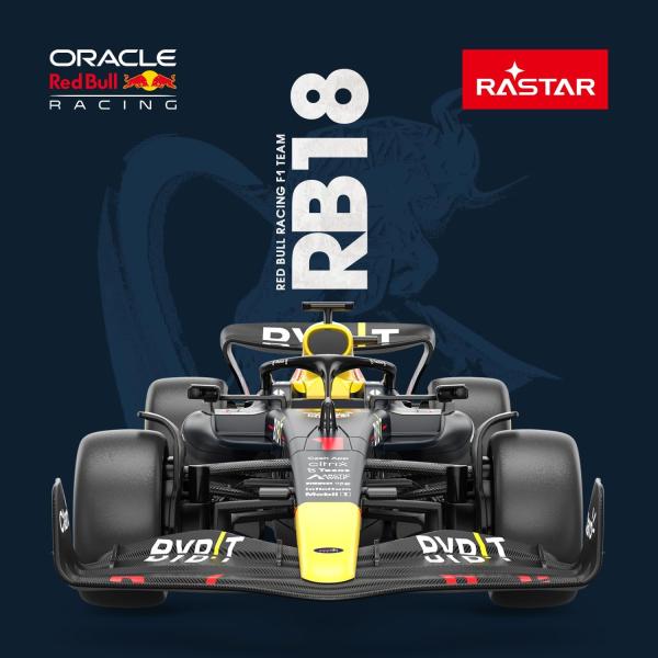 ◆【レッドブル公式ライセンス】F1レッドブル・RB18（2022年モデル）を忠実再現！1/18スケールの精巧なRCレーシングカーです。【商品仕様】本体サイズ：約31.3×11.3×6.9cm高品質ABS素材使用滑らかで衝撃に強いボディ構造公...