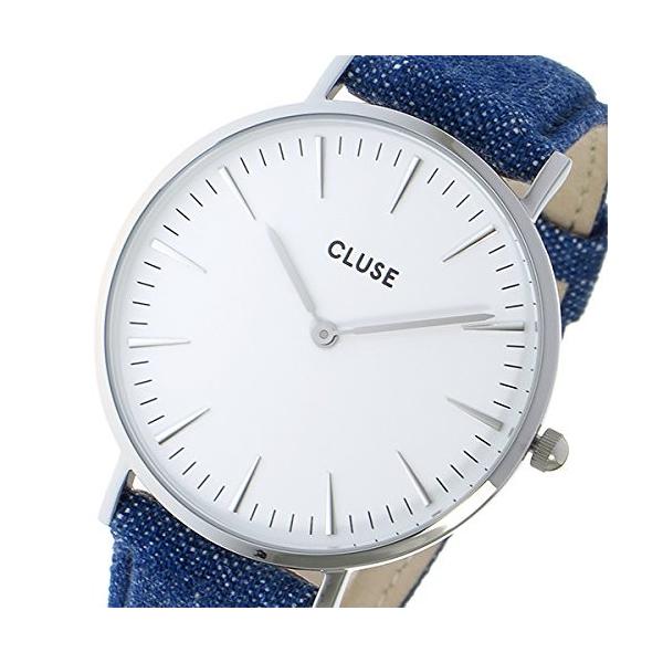 �N���[�X �r���v ���f�B�[�X CLUSE CL18229 �z���C�g ������ ���E�{�G�[�� �f�j���x���g 38mm �E�H�b�` �u�����h ������� �V���v�� �l�C ���킢��