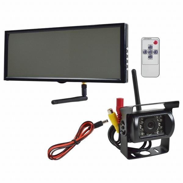 2点セット 無線 ワイヤレス バックカメラ セット 7インチ ミラーレンズ バックミラー型モニター 無線バックカメラ モニター リアカメラ Cset B 001 Xx 01 A ズミタロウショップ 通販 Yahoo ショッピング