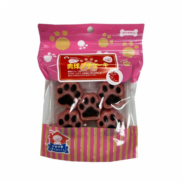 肉球プチケーキストロベリー おやつ チュチュドットコム