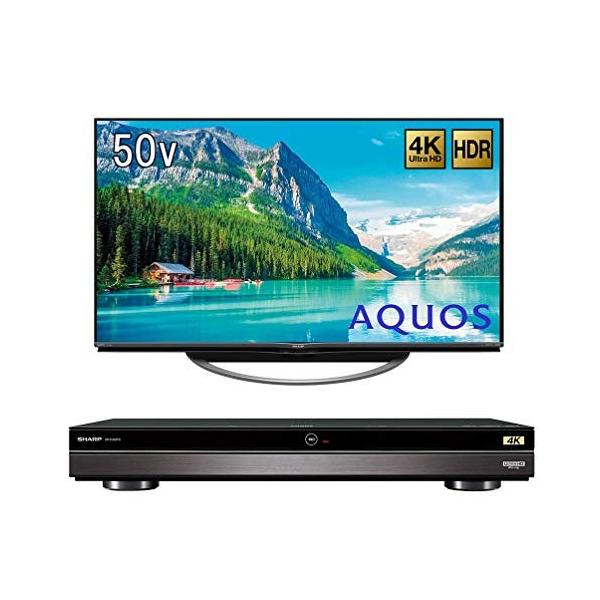 4k放送対応セットシャープ テレビ 4k対応液晶テレビ Aquos 4t C50am1 Aquos シャープ 4tb Aquos ブルーレイレコーダー 4tb 3チ ずぜあど