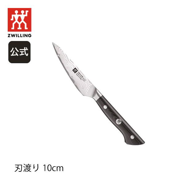 「つながり」を意味する「Kanren」は、ドイツの工学と日本の職人技の融合を美しく表現したコレクションです。48層のダマスカス紋様から成るブレードが目を引く美しいナイフ。ハンドルはマイカルタを使用。人間工学に基づいたアーチ型で、持ちやすく疲...