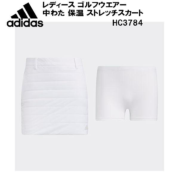 アディダス adidas レディース ゴルフウエアー 中わた 保温 ストレッチスカート HC3784