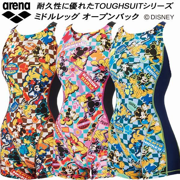 アリーナ arena レディース 競泳水着 練習用 ミドルレッグ アリーナ arena レディース 競泳水着 練習用 ミドルレッグ