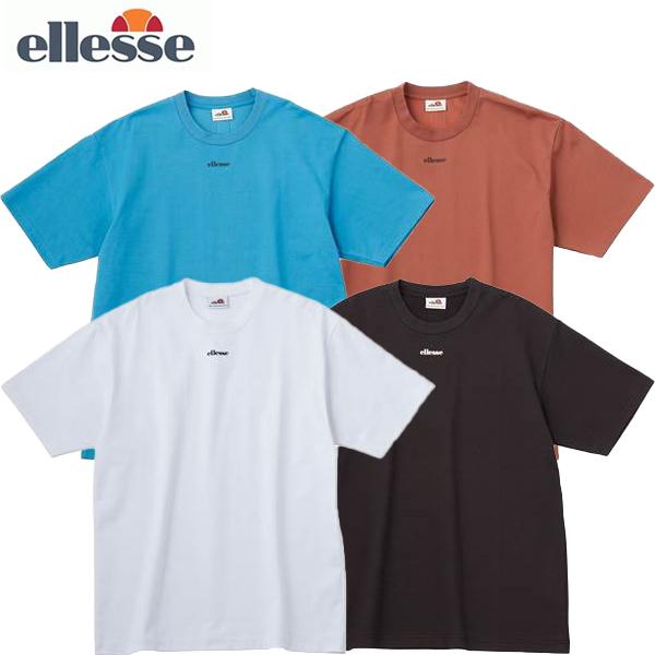 エレッセ ellesse メンズ レディース テニス カジュアル Tシャツ SS Mini Logo Tee ショートスリーブ ミニロゴティー EH121106