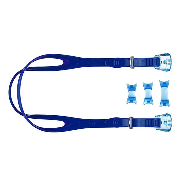 □素材ストラップ：シリコーンバックル：エラストマーストラップアジャスター：ポリカーボネート鼻ベルト：エラストマー（S,M,Lサイズ入り）□カラー:CB/コバルト□備考:【パーツセット】フィットネスタイプ・1セット入り・対応レンズVC580S...