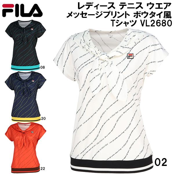 FILA（フィラ） レディース テニス ウエア メッセージプリント