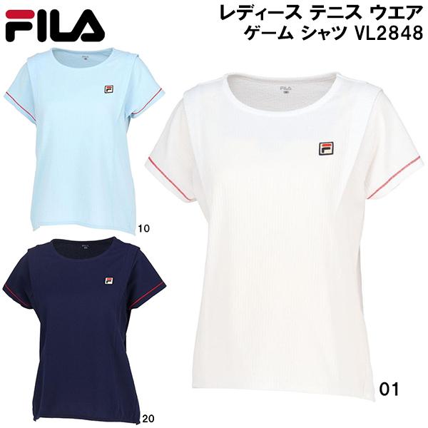 FILA（フィラ） レディース テニス ウエア ゲーム シャツ VL2848