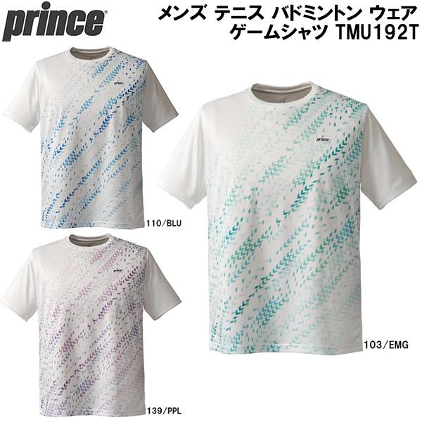 プリンス prince メンズ テニス バドミントン ウェア ゲームシャツ TMU192T