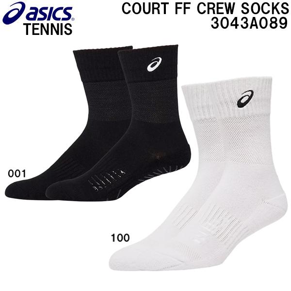 ASICS（アシックス） テニス ソックス コート エフエフ クルーソックス