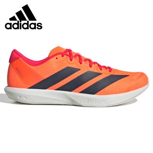 オレンジ adidas（アディダス） ランニングシューズ メンズ レディース ADIZERO