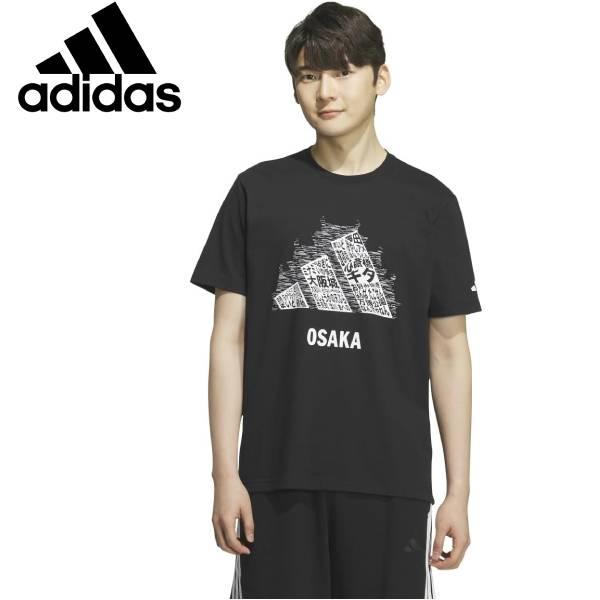adidas（アディダス） メンズ スポーツウエアー OSAKA WORDING Tシャツ