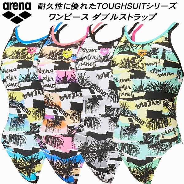 アリーナ arena レディース 競泳水着 練習用 ワンピース オープンバック ダブルストラップ タフスキンEP AS5SWM26L