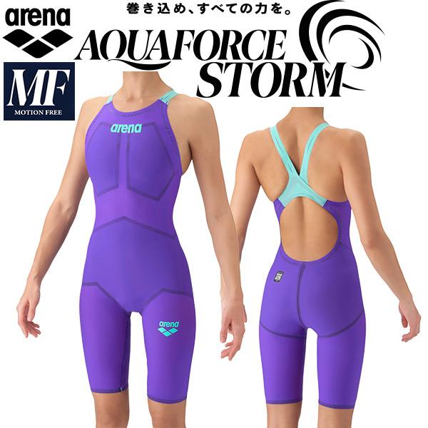 アクアフォースX レース用水着(アリーナ) アリーナ（arena） レディース 競泳水着 WA承認 レース用 アクア