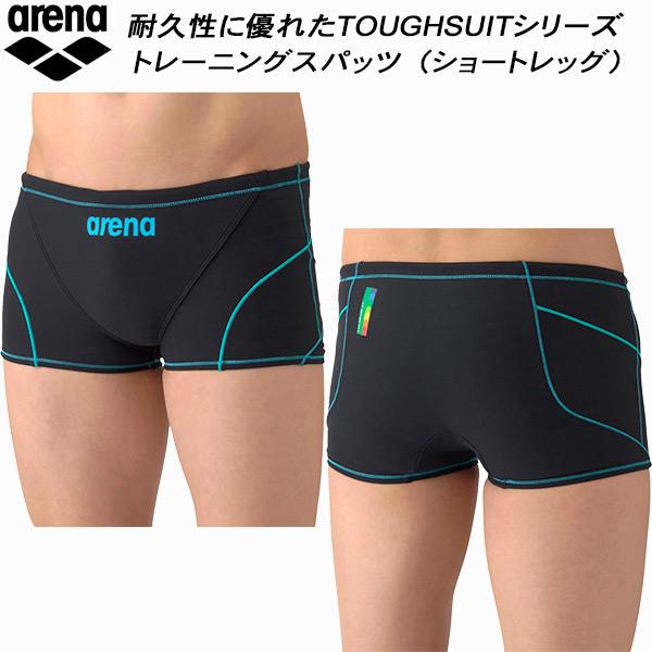 □素材:タフスキンE環境に配慮したリサイクルポリエステル素材「タフスキンE」を採用したTOUGHSUITシリーズ塩素に強く長持ちするので、練習頻度が高く過酷なトレーニングを行うスイマーにオススメ□カット【ショートボックス】（股下：約3cm）...