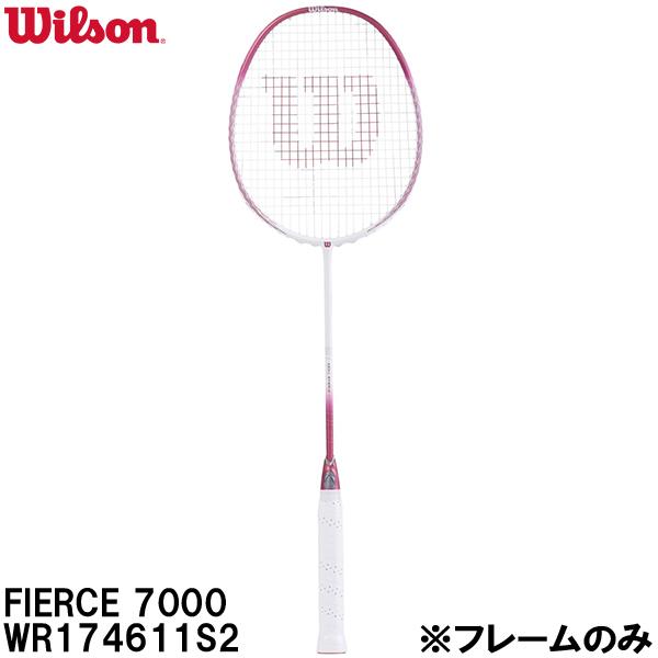 Wilson FIERCE 7000 バドミントンラケット Wilson ウィルソン バドミントンラケット フィアース 7000