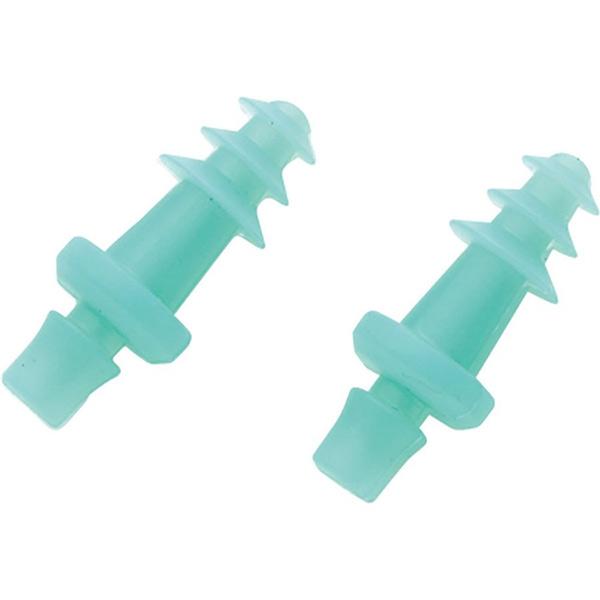 □素材:シリコーン□カラー:BLU□サイズ:長さ25mm　最大直径10mm□備考:1組2コ入り　携帯ケース付き肌に優しいシリコーンゴム製なので耳に柔らかくフィットヒダ設計で、水が耳へ入りにくい中性洗剤で洗えて、繰り返し使用OK