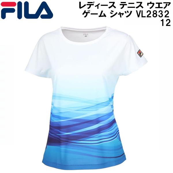 FILA フィラ レディース テニス ウエア ゲーム シャツ VL2832 12