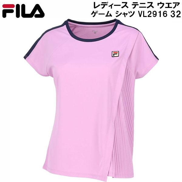 FILA（フィラ） レディース テニス ウェア ゲーム シャツ VL2916 32