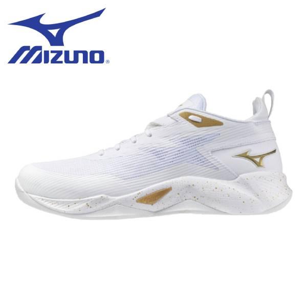 Mizuno GUSTO ホワイト バスケットシューズ ミズノ（MIZUNO）（メンズ、レディース）バスケットシューズ バッシュ シューズ(男性用)