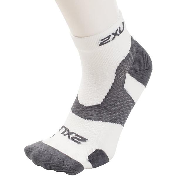2XU�@�x�N�^�[ ���C�g �\�b�N�X�@VECTR LIGHT CUSH 1/4 CREW�@UA5047E WHT/GRY