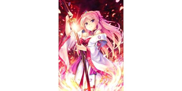 千の刃濤、桃花染の皇姫のパッケージ画像