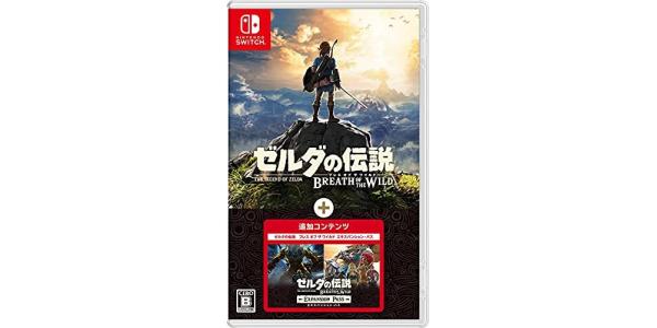 ゼルダの伝説 ブレス オブ ザ ワイルド + エキスパンション・パスのパッケージ画像