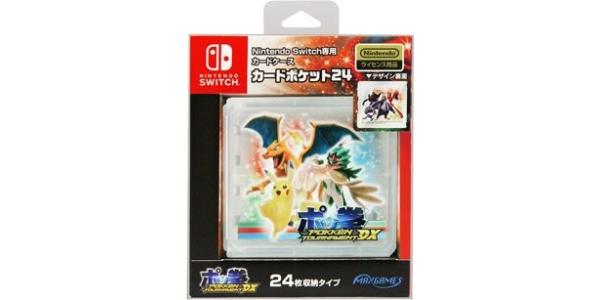 Nintendo Switch専用 カードポケット24 ポッ拳 DX マックスゲームズのパッケージ画像