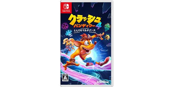 クラッシュ・バンディクー4:とんでもマルチバースのパッケージ画像