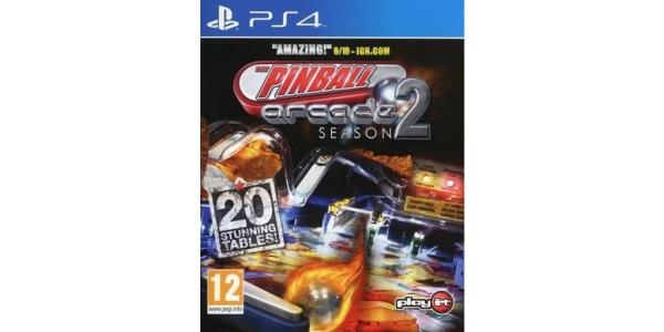 FARSIGHT STUDIOS Pinball Arcade Season 2 PS4 CUSA-01828のパッケージ画像