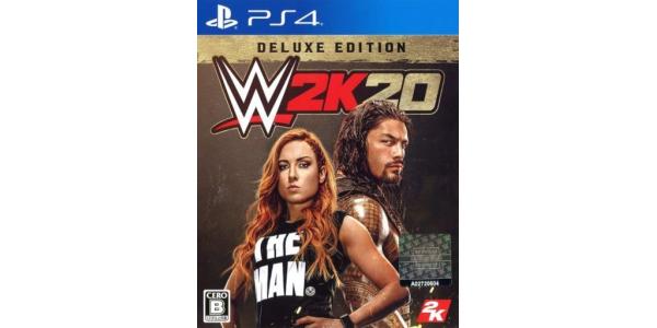 WWE 2K20 DELUXE EDITION 英語版 ゲオ専売 PS4のパッケージ画像