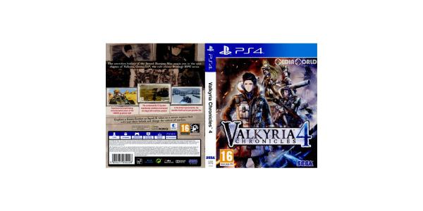 戦場のヴァルキュリア 4 PS4 VALRIA CHRONICLES 4のパッケージ画像