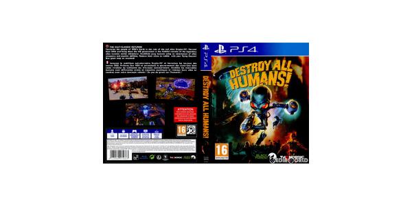 THQ England Destroy All Humans! PS4 CUSA-14910のパッケージ画像