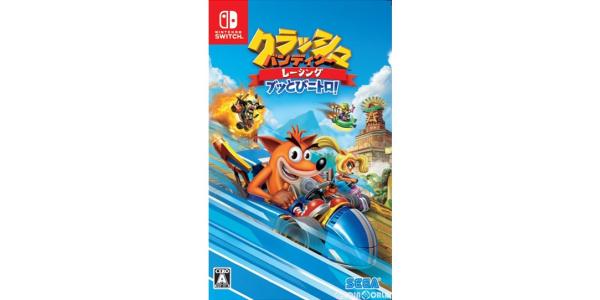 クラッシュ・バンディクーレーシング ブッとびニトロ!のパッケージ画像