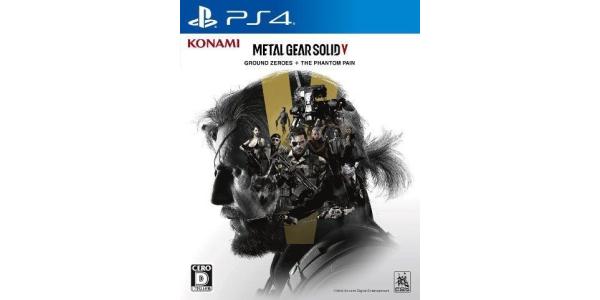 METAL GEAR SOLID V GROUND ZEROES + THE PHANTOM PAINのパッケージ画像
