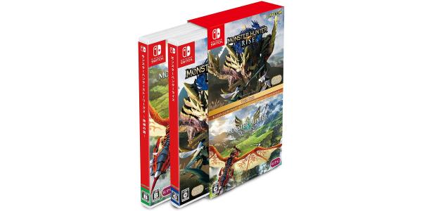 モンスターハンターライズ モンスターハンターストーリーズ2 ツインパックのパッケージ画像