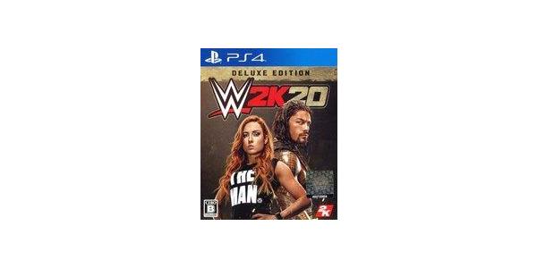 WWE 2K20 DELUXE EDITION 英語版 ゲオ専売 PS4のパッケージ画像