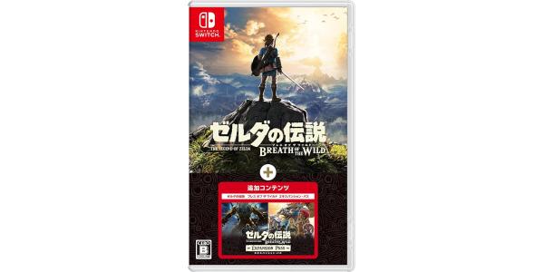 ゼルダの伝説 ブレス オブ ザ ワイルド + エキスパンション・パスのパッケージ画像